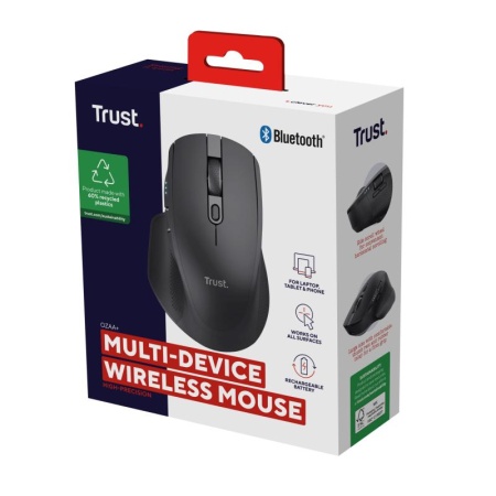 Mouse Trust Ozaa+ 3200 DPI, negru - Img 16