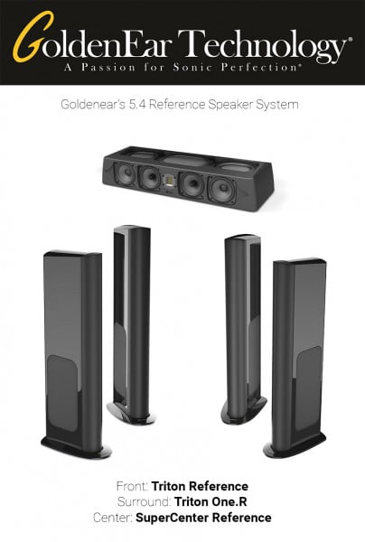 Pachet boxe 5.1 cu Goldenear Triton Reference, SuperCenter Reference si Triton One.R