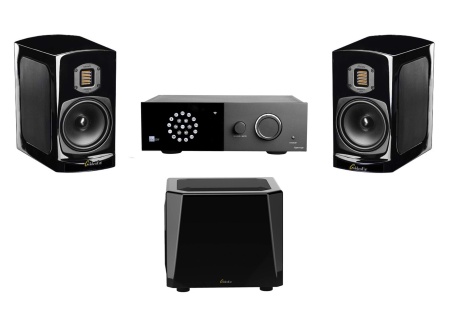 Pachet cu boxe Goldenear BRX, Subwoofer Goldenear Supersub X, Amplificator Lyngdorf TDAI-1120 - Img 2
