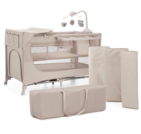 PATUT TRAVEL KINDERKRAFT JOY2, CU ACCESORII, BEIGE - Img 2