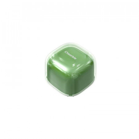 Perie din silicon pentru animale Cheerble (verde) - Img 4