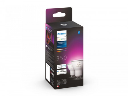 Philips HueWCA 4.3W GU10 2P EUR