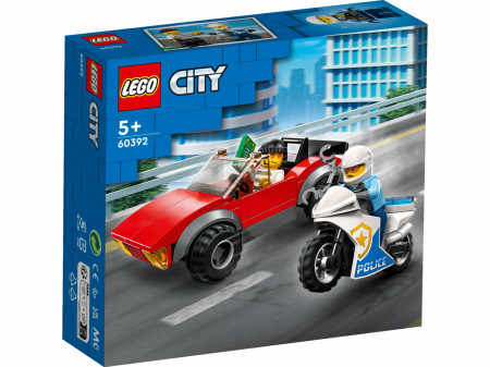 POLITIST PE MOTO.URMARIRE VEH.LEGO 60392