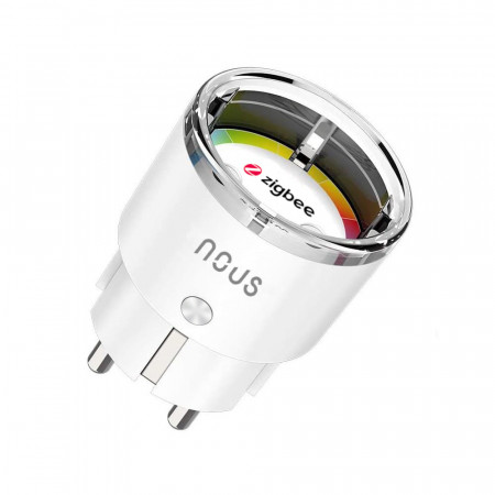 Priza Smart Zigbee Nous A1Z cu contor de putere (16A / 3680W)