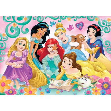 PUZZLE TREFL 200 PRINTESELE DISNEY INTR-O SEARA DE POVESTE - Img 2