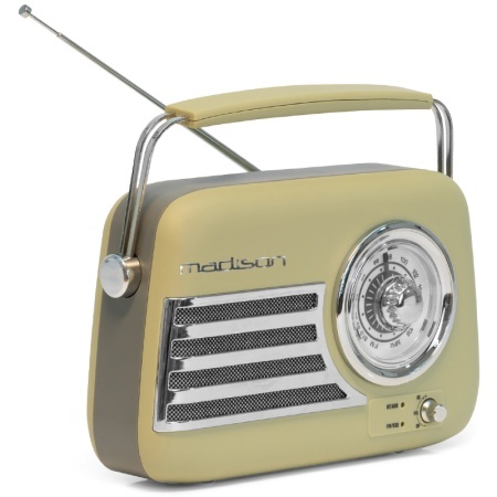 RADIO FM PORTABIL NOSTALGIA 15W CU FUNCTIE BLUETOOTH/AUX -OLIVE - Img 3