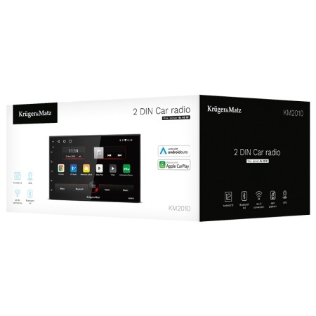 RADIO PLAYER 2 DIN CARPLAY/ANDROID AUTO KRUGER&amp;MATZ - Img 8