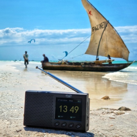 RADIO PORTABIL CU CEAS AD 1198 ADLER - Img 3