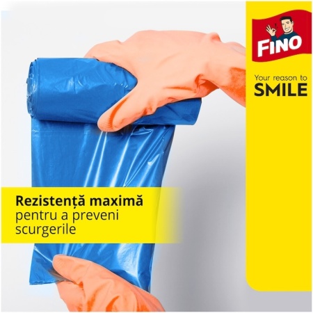 Saci menajeri Fino Easy Pack, 120L, 15 bucati - Img 2