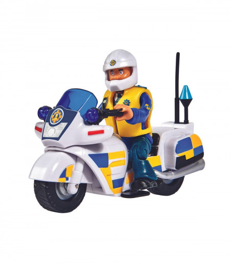 SAM POLICE MOTOCICLETA FIGURINA - Img 2