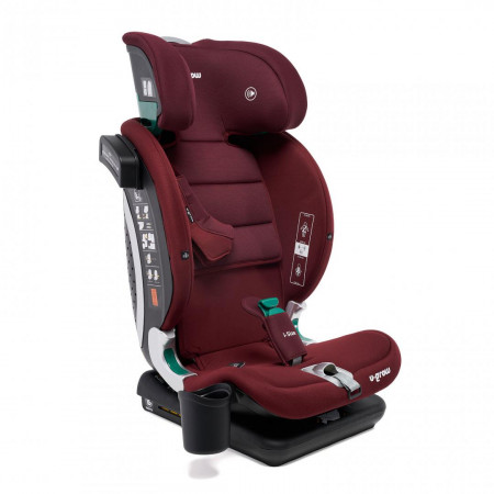 Scaun auto U-Grow,isofix,76-150 cm,rosu - Img 4