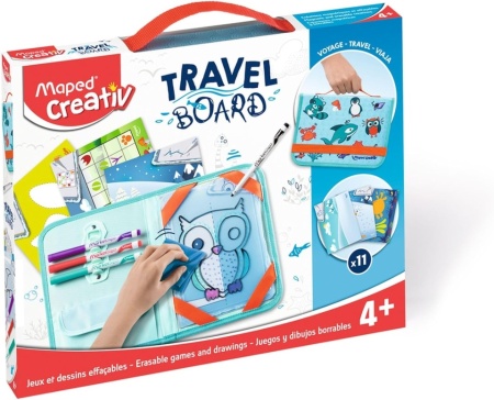 Set Maped Creativ Travel Board Animale - Img 15