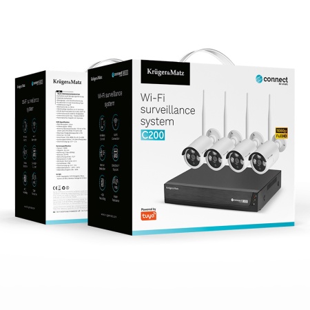 SET NVR SUPRAVEGHERE VIDEO WIFI 4 CAMERE TUYA WI-FI 6 - Img 12