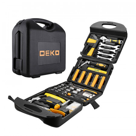 Set scule Deko Tools DKMT165, 165 buc
