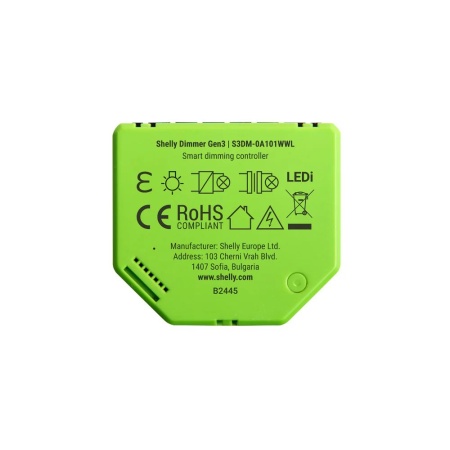 Shelly Dimmer Gen3 Wi-Fi + Bluetooth retrofit dimmer module - Img 3