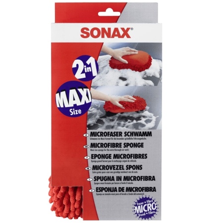Sonax Microfibre Sponge - Burete Microfibra Spalat - Img 5