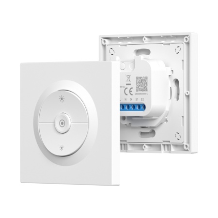 SONOFF Orb-ZBDIM Zigbee Dimmer Wall Switch – dimmer switch with power monitoring, Zigbee, white (MINI-ZBDIM-E) - Img 2