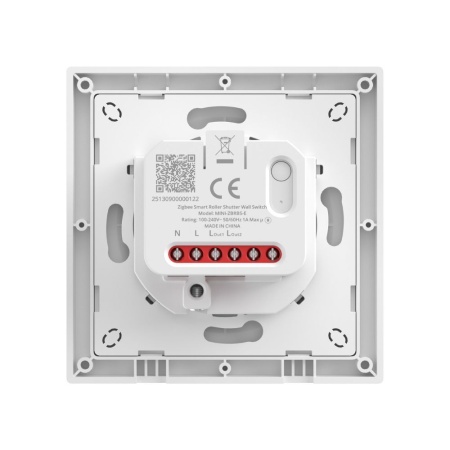 SONOFF Orb-ZBRBS Smart Roller Shutter Wall Switch – Mini relay module + wall switch, Zigbee, white (MINI-ZBRBS-E) - Img 4