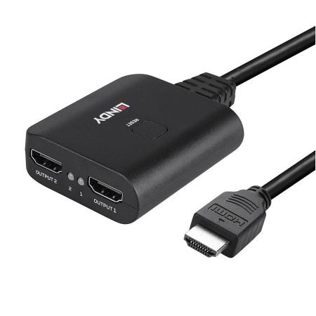 Splitter HDMI 4K@60Hz, 1in/2 out, Lindy 38356 - Img 5