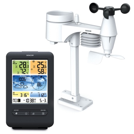 STATIE METEO PROFESIONALA WIFI SWS 9898 SENC - Img 14