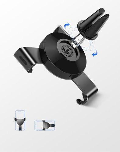 Suport auto Ugreen cu prindere in grila de ventilatie gri (50564) - Img 2
