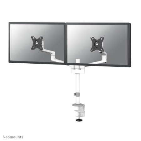 Suport dublu mon. birou NM 17&quot;-27&quot; alb - Img 4