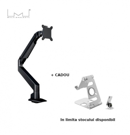 Suport Monitor Gas Lift Multibrackets MB-7174, 15 - 32&quot; NEGRU, min.2 - max.10 kg - Img 2