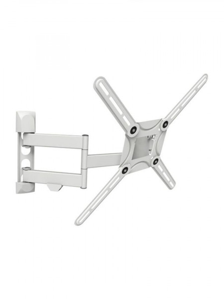 Suport TV de perete Barkan 3400LW.W, reglabil, 13"-80", Alb