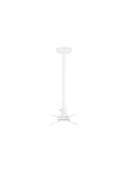Suport videoproiector de tavan Multibrackets MB-1787, reglabil 90-160cm, reglaj fin, max.10kg, alb