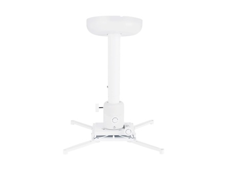 Suport videoproiector de tavan Multibrackets MB-3149, reglabil 30-48cm,max.15kg, alb - Img 7