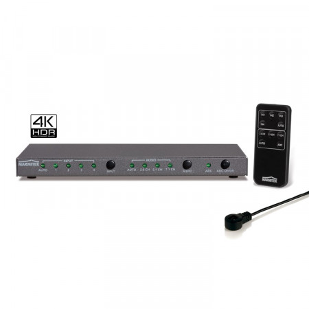 Switch HDMI 4x1 Connect 621 UHD 2.0 MARMITEK 08327, 4K@60Hz(4:4:4), HDR, HDCP2.2, digital audio output