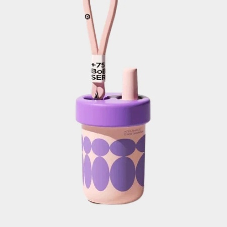 Termos Chako Lab Bobo Vacuum Cup 485ml cu izolatie dubla,mov