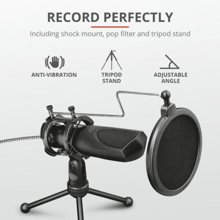Trust GXT 232 Mantis Streaming Mic - Img 7