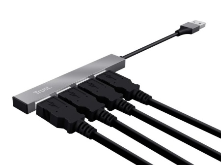 Trust Halyx Aluminium 4 Mini USB Hub - Img 12