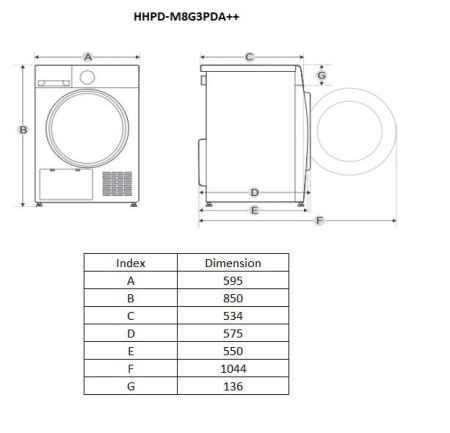 USCATOR DE RUFE HEINNER HHPD-M8G3PDA++ - Img 3
