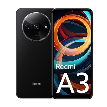 Xiaomi Redmi A3 4G Dual Sim 3GB RAM 64GB - Black - Img 1