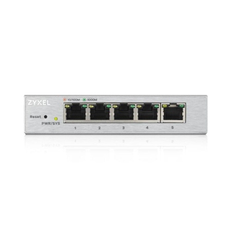 ZYXEL GS1200-5 5-PORT GBE METAL SWITCH - Img 5