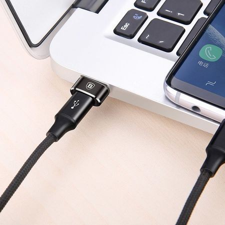 Adaptor Type C in USB, Baseus, Negru - Img 6