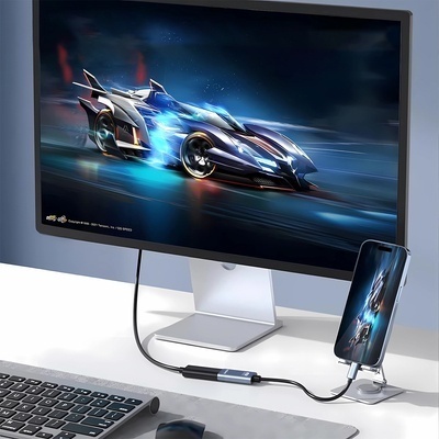 Adaptor Wozinsky WACH-01 USB-C - HDMI 4K 60Hz - Negru - Img 6