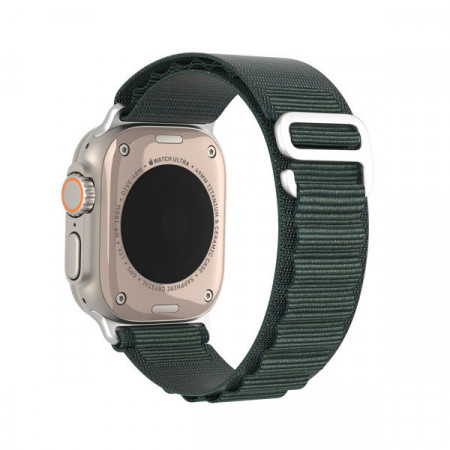 Apple Watch 8 / 7 / 6 / SE / 5 / 4 / 3 / 2 / 1 (41, 40, 38 mm) Curea Dux Ducis Versiune GS Curea sport - Verde - Img 6