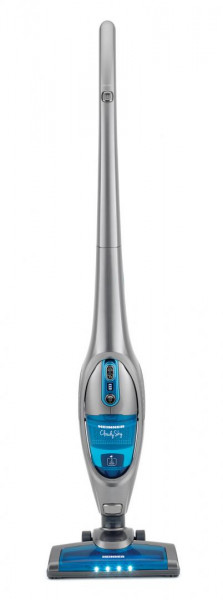 Aspirator vertical Heinner CloudySky HSVC-V21.6GR, sistem de filtrare ciclonic, dubla utilizare: aspirator vertical sau de mana, acumulator Li 22.2V, 110W, 2 viteze, putere aspirare max 8kPa, 0.5L, perie cu lumini LED, albastru/gri - Img 2