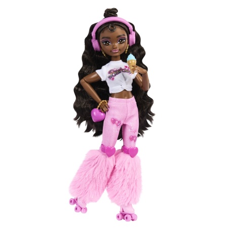 BARBIE DREAM BESTIES PAPUSA BARBIE BROOKLYN PETRECERE PE ROLE - Img 3