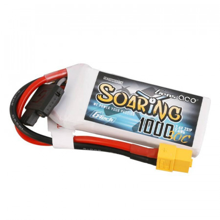 Baterie Gens Ace G-Tech Soaring 1000mAh 7.4V 30C 2S1P XT60 - Img 3