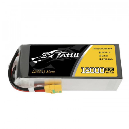Baterie Tattu 12000mAh 22.2V 30C 6S1P XT90