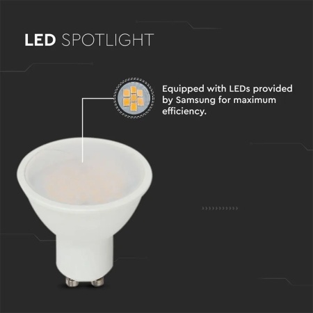 BEC SPOT LED GU10 10W 6500K ALB RECE, CIP SAMSUNG - Img 6