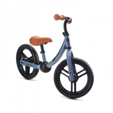 BICICLETA FARA PEDALE, KINDERKRAFT - 2WAY NEXT, PORTOCALIU, 12INCH, BLUE SKY - Img 3