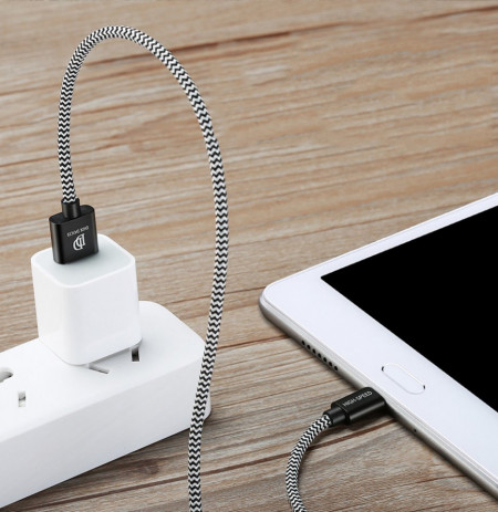 Cablu de date Dux Ducis USB la micro-USB 2.1A - 2m - Img 7