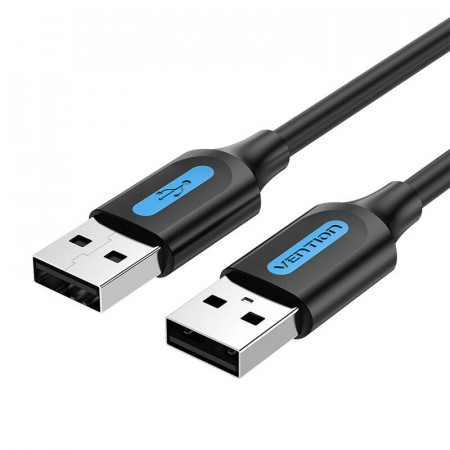 Cablu USB 2.0 Vention COJBH 2m PVC negru - Img 2