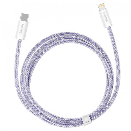 Cablu USB-C pentru seria Lightning Baseus Dynamic 2, 20W, 1m (violet) - Img 2