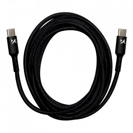 Cablu Wozinsky USB Tip C - USB Tip C Power Delivery 18W 1m negru (WUC-PD-CC1B) - Img 3
